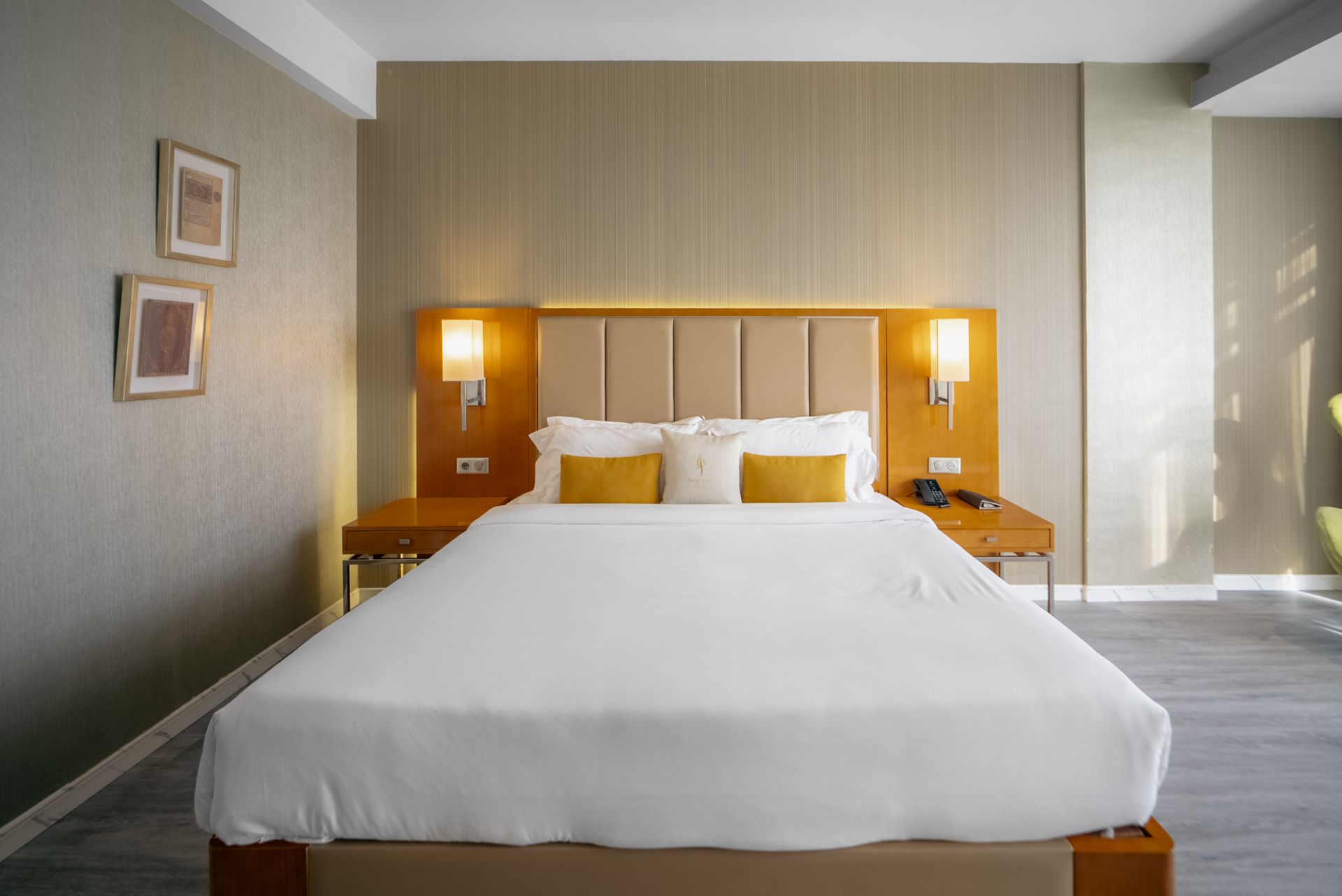 Chambre d'hôtel luxueuse