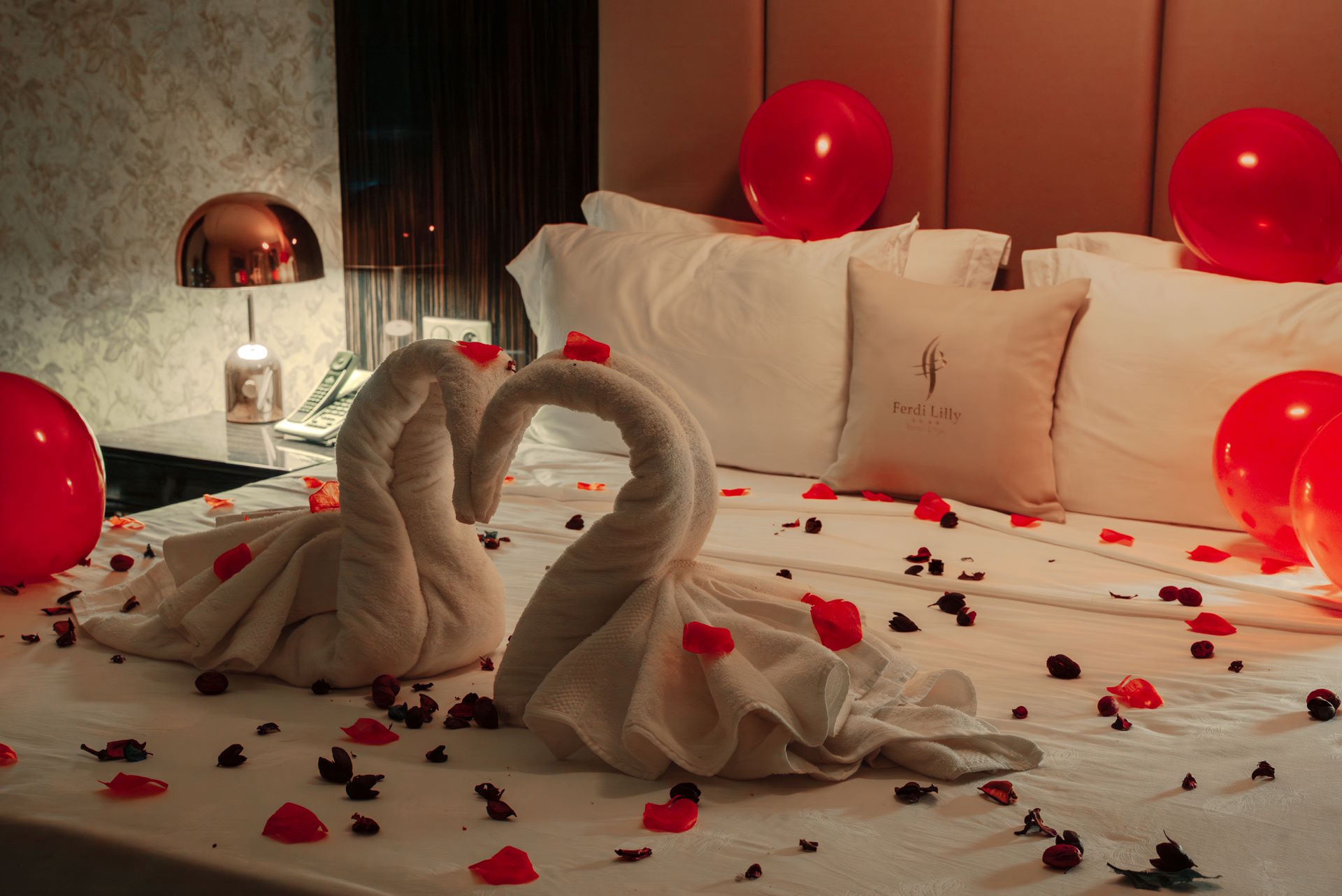 Nuit de noces romantique