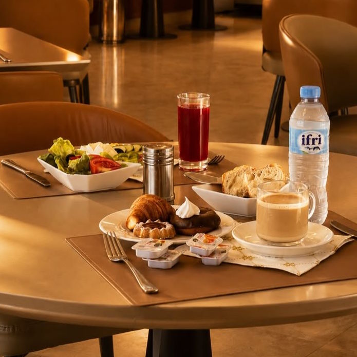 Buffet snack cafétéria
